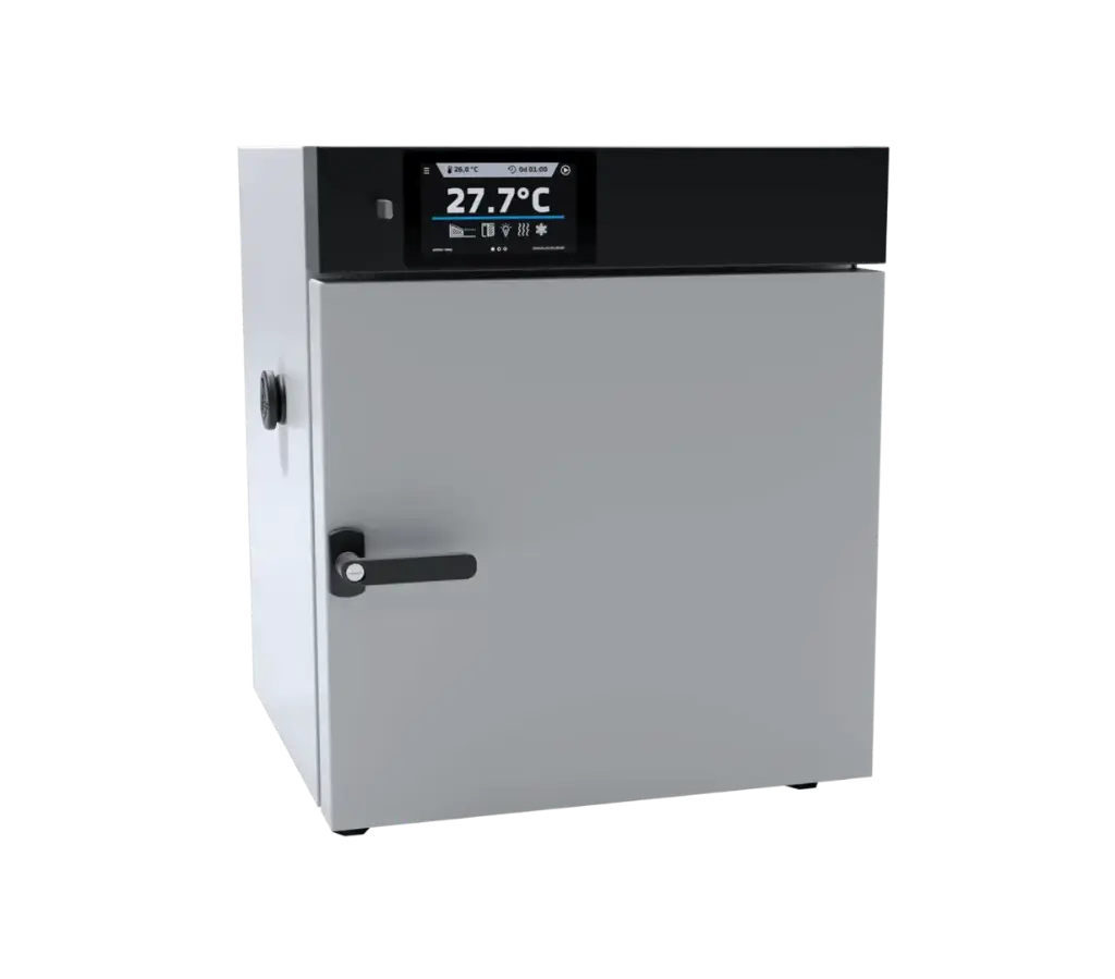 Überpüfung des Extraktionsrobotors mit kalibrierten Messgeräten: Temperatur